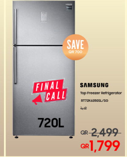 SAMSUNG Refrigerator  in تكنو بلو in قطر - الخور