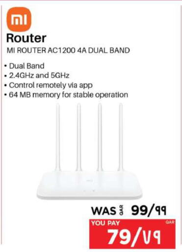 MI Wifi Router  in Emax  in Qatar - Al Shamal