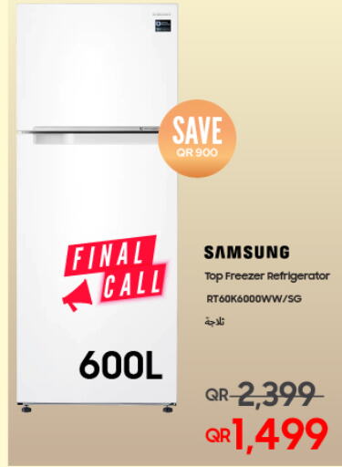 SAMSUNG Refrigerator  in تكنو بلو in قطر - الخور