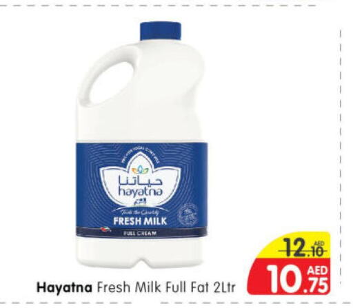 HAYATNA Fresh Milk  in Al Madina Hypermarket in UAE - Abu Dhabi