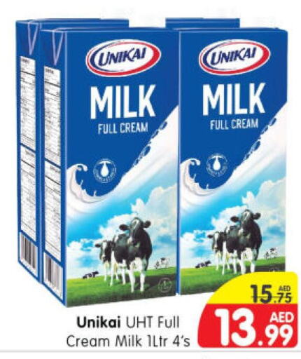 UNIKAI Long Life / UHT Milk  in Al Madina Hypermarket in UAE - Abu Dhabi