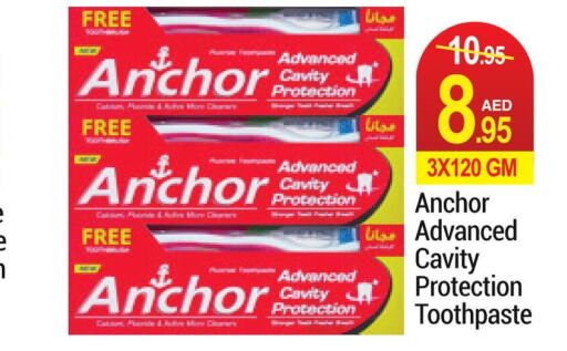 ANCHOR Toothpaste  in NEW W MART SUPERMARKET  in UAE - Dubai