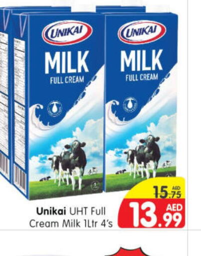 UNIKAI Long Life / UHT Milk  in Al Madina Hypermarket in UAE - Abu Dhabi