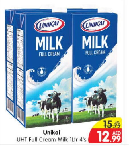 UNIKAI Long Life / UHT Milk  in Al Madina Hypermarket in UAE - Abu Dhabi