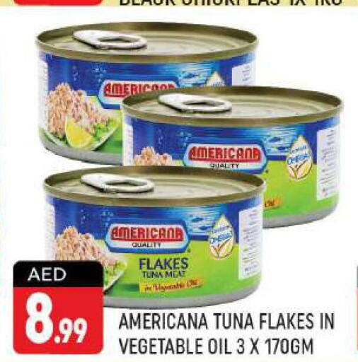 AMERICANA Tuna - Canned  in شكلان ماركت in الإمارات العربية المتحدة , الامارات - دبي