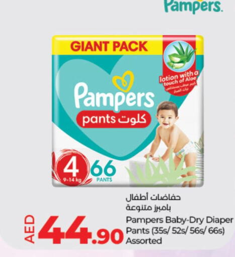 Pampers   in لولو هايبرماركت in الإمارات العربية المتحدة , الامارات - الشارقة / عجمان