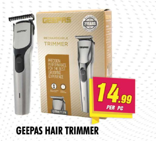 GEEPAS Hair Remover   in NIGHT TO NIGHT DEPARTMENT STORE in UAE - Sharjah / Ajman