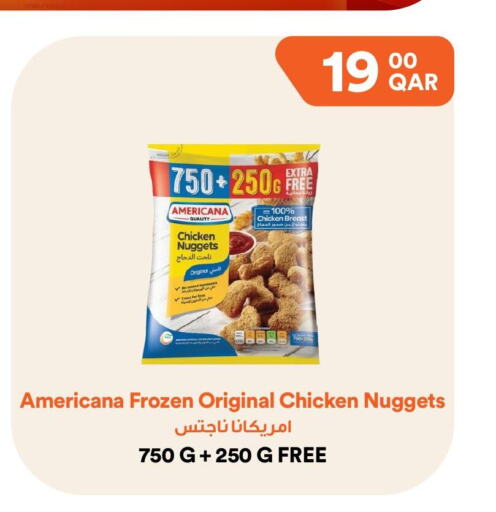 AMERICANA Chicken Nuggets  in Talabat Mart in Qatar - Al Daayen