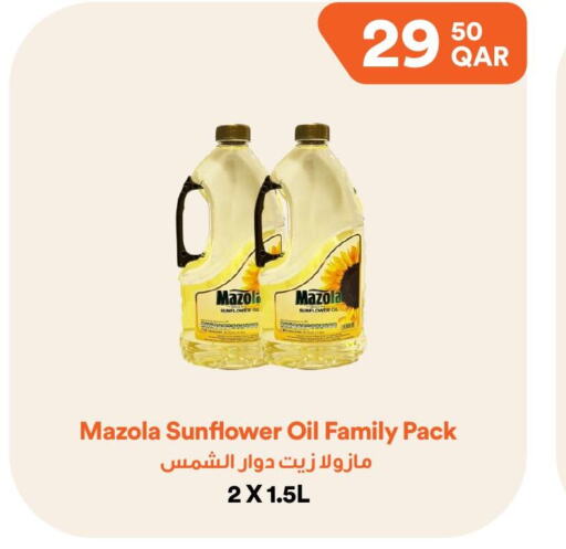 MAZOLA Sunflower Oil  in Talabat Mart in Qatar - Al Daayen