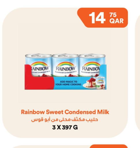 RAINBOW Condensed Milk  in Talabat Mart in Qatar - Al Daayen