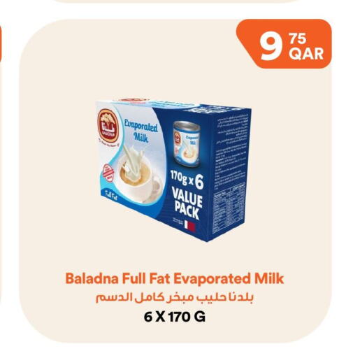 BALADNA Evaporated Milk  in Talabat Mart in Qatar - Al Daayen