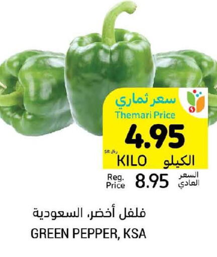  Chilli / Capsicum  in Tamimi Market in KSA, Saudi Arabia, Saudi - Buraidah