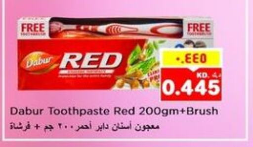 DABUR RED Toothpaste  in Nesto Hypermarkets in Kuwait - Kuwait City