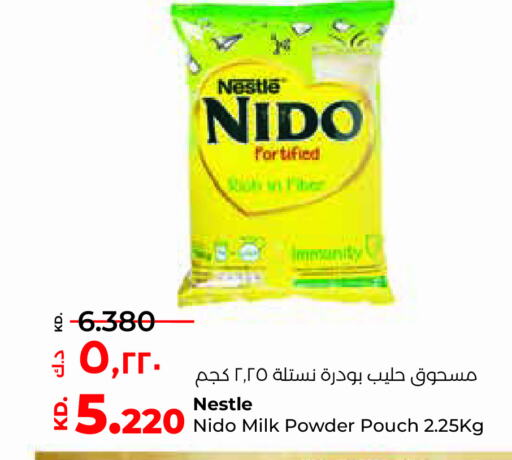 NIDO Milk Powder  in Lulu Hypermarket  in Kuwait - Jahra Governorate