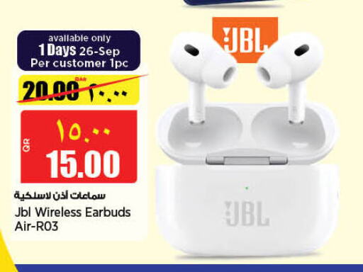 JBL Earphone  in Retail Mart in Qatar - Al Daayen