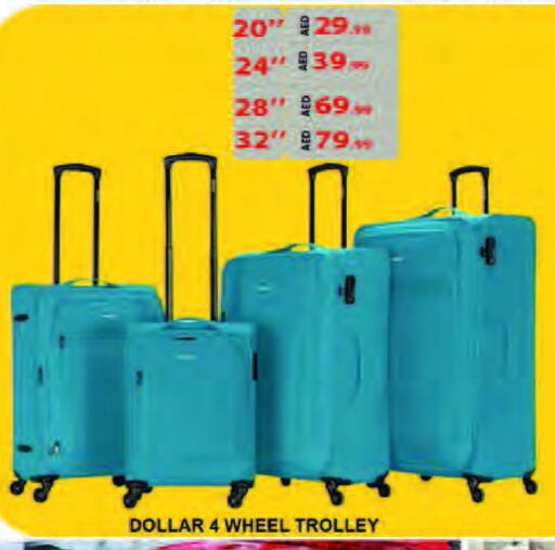  Trolley  in Leptis Hypermarket  in UAE - Ras al Khaimah