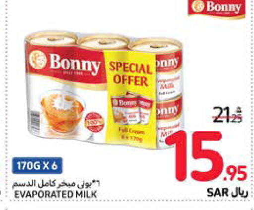 BONNY Evaporated Milk  in Carrefour in KSA, Saudi Arabia, Saudi - Dammam