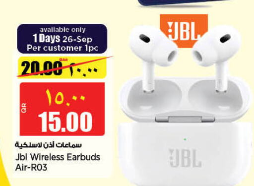 JBL Earphone  in New Indian Supermarket in Qatar - Al Daayen