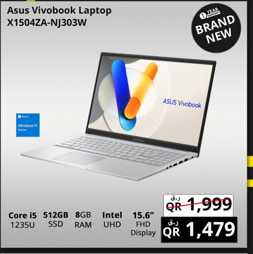 ASUS Laptop  in Prestige Computers in Qatar - Umm Salal