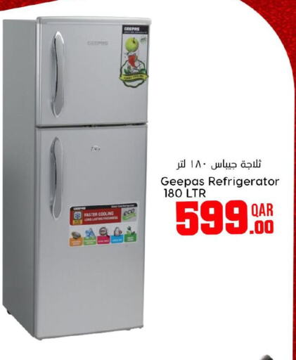 GEEPAS Refrigerator  in Dana Hypermarket in Qatar - Al Rayyan