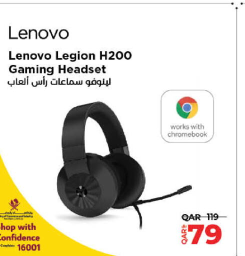 LENOVO Earphone  in LuLu Hypermarket in Qatar - Al Khor