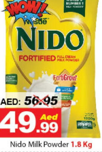 NIDO Milk Powder  in DESERT FRESH MARKET  in UAE - Abu Dhabi