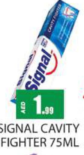 SIGNAL Toothpaste  in Zain Mart Supermarket in UAE - Ras al Khaimah