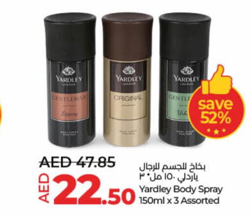 YARDLEY   in لولو هايبرماركت in الإمارات العربية المتحدة , الامارات - الشارقة / عجمان