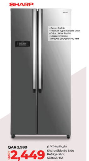 SHARP Refrigerator  in LuLu Hypermarket in Qatar - Al-Shahaniya