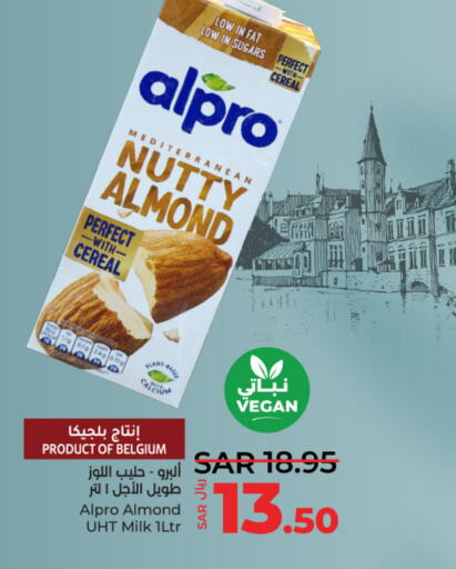 ALPRO Long Life / UHT Milk  in LULU Hypermarket in KSA, Saudi Arabia, Saudi - Hail