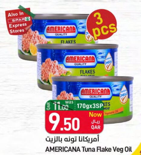 AMERICANA Tuna - Canned  in SPAR in Qatar - Umm Salal