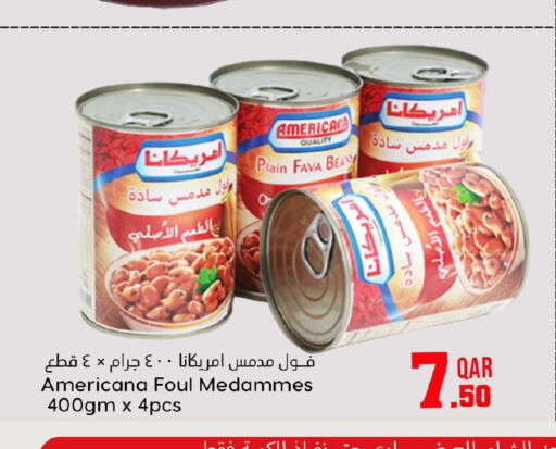 AMERICANA Fava Beans  in Dana Hypermarket in Qatar - Al Rayyan