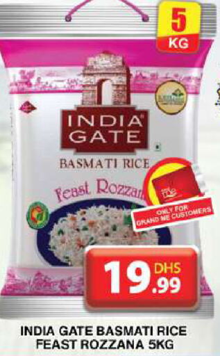 INDIA GATE Basmati / Biryani Rice  in Grand Hyper Market in UAE - Dubai