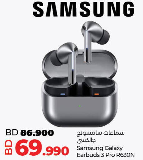 SAMSUNG Earphone  in LuLu Hypermarket in Bahrain