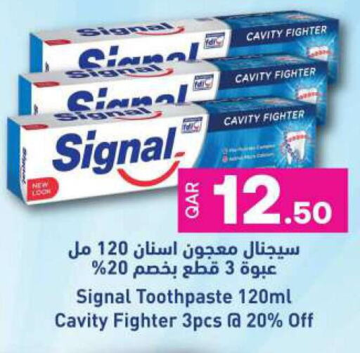 SIGNAL Toothpaste  in Ansar Gallery in Qatar - Al-Shahaniya