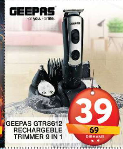 GEEPAS Hair Remover   in Grand Hyper Market in UAE - Sharjah / Ajman