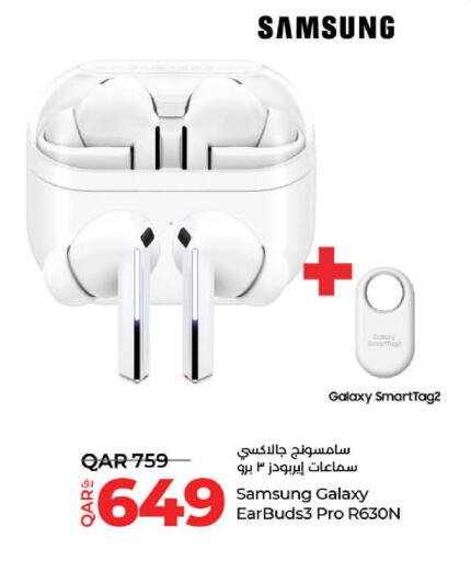 SAMSUNG Earphone  in LuLu Hypermarket in Qatar - Al Shamal