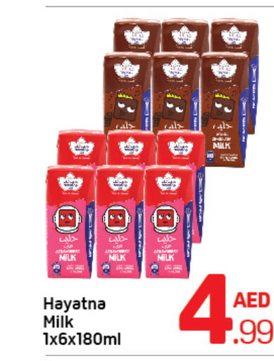 HAYATNA Flavoured Milk  in Day to Day Department Store in UAE - Sharjah / Ajman