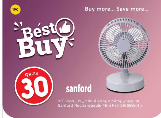 SANFORD Fan  in Rawabi Hypermarkets in Qatar - Al Khor