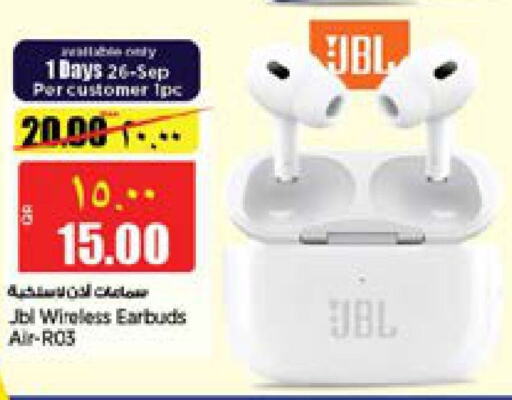 JBL Earphone  in Retail Mart in Qatar - Al Wakra