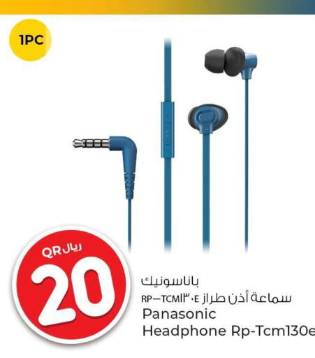 PANASONIC Earphone  in Rawabi Hypermarkets in Qatar - Al Shamal