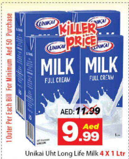 UNIKAI Full Cream Milk  in ديزرت فريش ماركت in الإمارات العربية المتحدة , الامارات - أبو ظبي