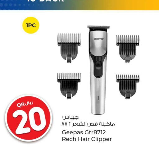 GEEPAS Hair Remover   in Rawabi Hypermarkets in Qatar - Al Shamal