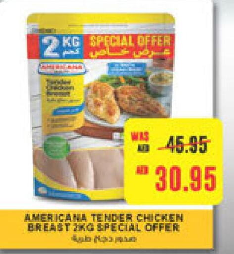 AMERICANA Chicken Breast  in Abu Dhabi COOP in UAE - Al Ain