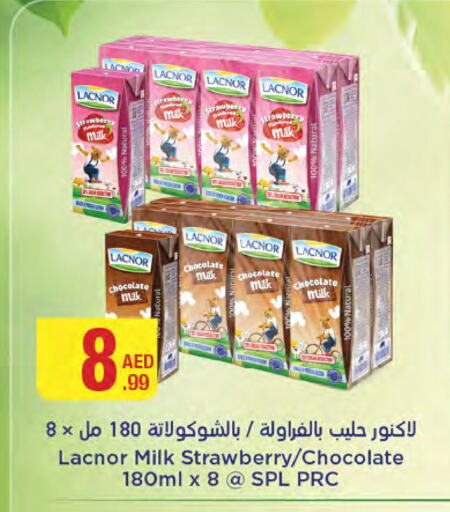 LACNOR Flavoured Milk  in Emirates Co-Operative Society in UAE - Dubai