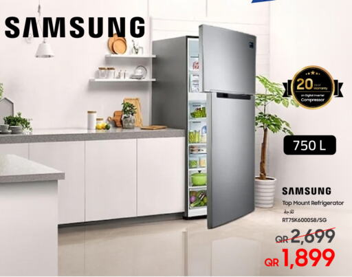 SAMSUNG Refrigerator  in Techno Blue in Qatar - Al Wakra