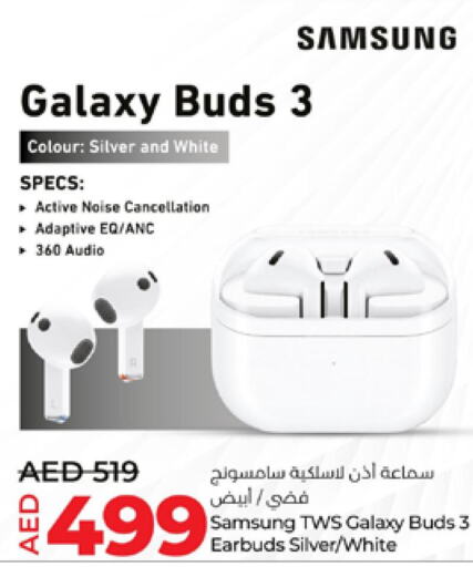 SAMSUNG Earphone  in Lulu Hypermarket in UAE - Dubai