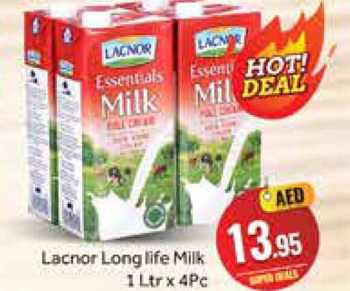 LACNOR Long Life / UHT Milk  in Azhar Al Madina Hypermarket in UAE - Dubai