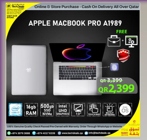 APPLE Laptop  in Tech Deals Trading in Qatar - Umm Salal