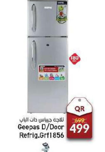 GEEPAS Refrigerator  in باريس هايبرماركت in قطر - الخور